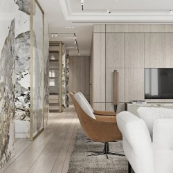 Плинтус алюминиевый скрытый с подсветкой Laconistiq Regular 41-100-300 без покрытия 3000×80×13