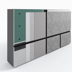 Профиль алюминиевый теневой Laconistiq Classic 21-100-300 без покрытия 3000×37×10,7