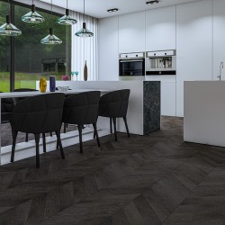 Инженерная доска Gran Parte Дуб Антрацит Antracite 024 натур-классик французская елка 460×110×15