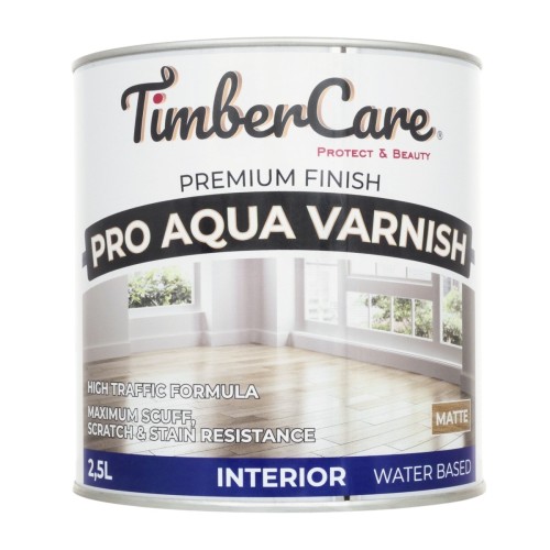 Лак для паркета TimberCare Pro Aqua Varnish 350073 шелковисто-матовый 2,5 л Лак для паркета TimberCare Pro Aqua Varnish 350073 шелковисто-матовый 2,5 л