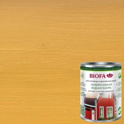 Лазурь для дерева Biofa 5075 цвет 7523 0,4 л