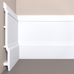 Плинтус под покраску Bello Deco П17 2000×250×23