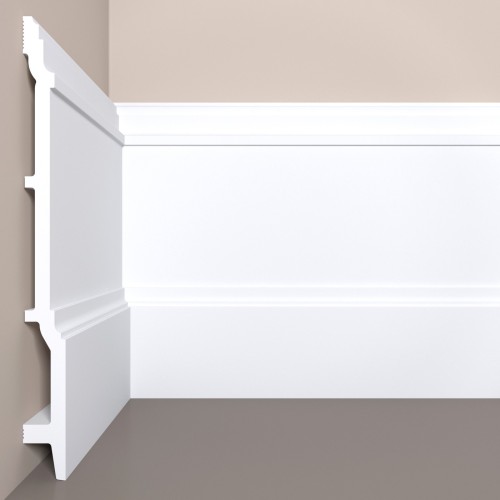 Плинтус под покраску Bello Deco П17 2000×250×23 Плинтус под покраску Bello Deco П17 2000×250×23