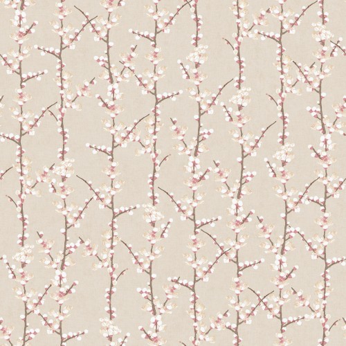 Обои Aura Spring Sakura row beige 1904-3 10,05×0,53