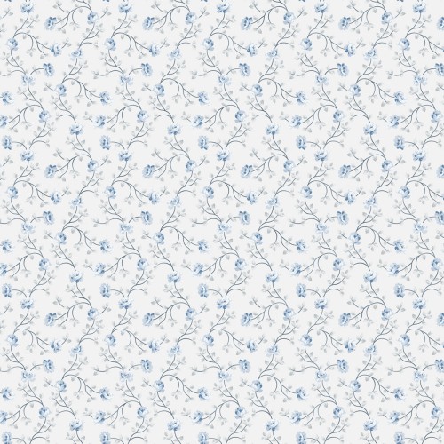 Обои Aura Spring Petit flowers white 1905-2 10,05×0,53