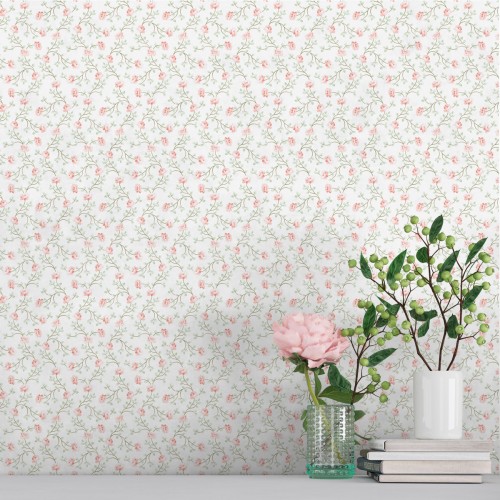 Обои Aura Spring Petit flowers pink 1905-5 10,05×0,53