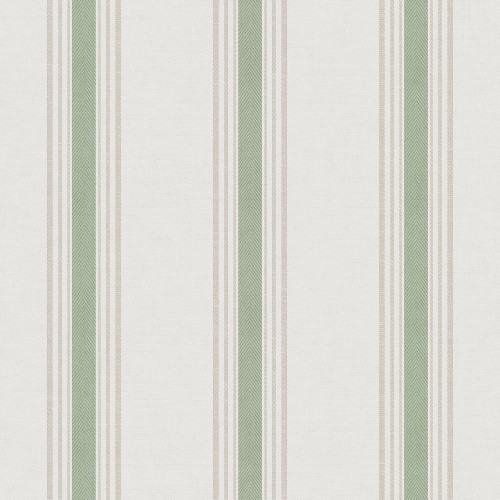 Обои Aura Spring Stripes green 1909-5 10,05×0,53
