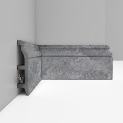 Плинтус Decomaster Бетон D232-1629 2400×100×22