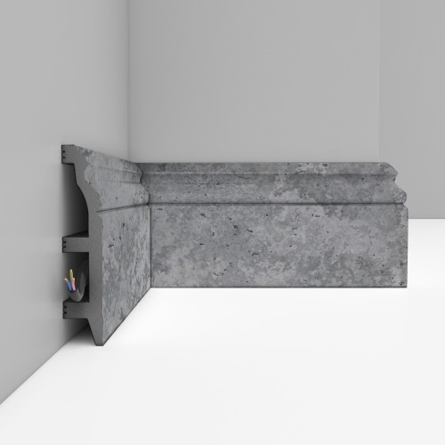 Плинтус Decomaster Бетон D232-1629 2400×100×22