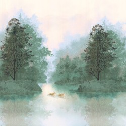 Панно Loymina Пейзаж Английские озера ART8 005 3×4