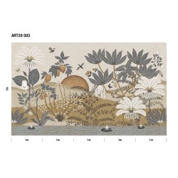 Панно Loymina Пейзаж 2 Гранатовый оазис ART20 003 3×5