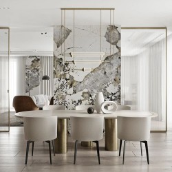 Плинтус алюминиевый скрытый с подсветкой Laconistiq Strong 42-100-300 без покрытия 3000×80×13,1