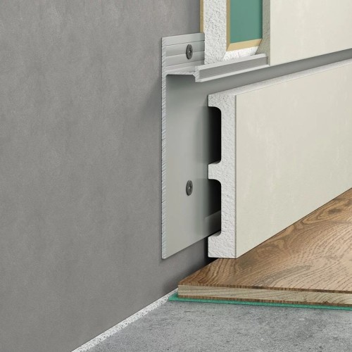 Плинтус алюминиевый скрытый с подсветкой Laconistiq Strong 42-100-300 без покрытия 3000×80×13,1 Плинтус алюминиевый скрытый с подсветкой Laconistiq Strong 42-100-300 без покрытия 3000×80×13,1