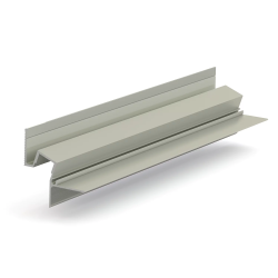 Профиль алюминиевый теневой с подсветкой Laconistiq Gips 51-100-300 без покрытия 3000×43,8×44,1