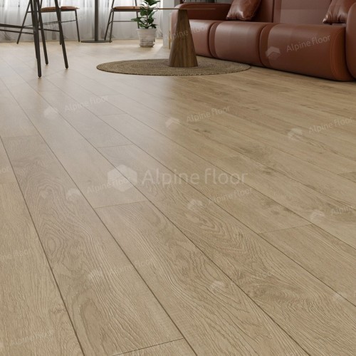 Кварцвиниловый SPC ламинат Alpine Floor Grand Sequoia Village Миндаль ECO 11-607 1220×125×4