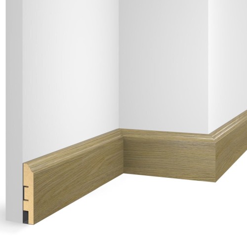 Плинтус МДФ ламинированный Cosca Decor NanoFlex EP07 Дуб Прованс 2400×80×16 Плинтус МДФ ламинированный Cosca Decor NanoFlex EP07 Дуб Прованс 2400×80×16