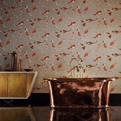 Обои Harlequin Colour 4 Koi Paprika 110903 10,05×0,686