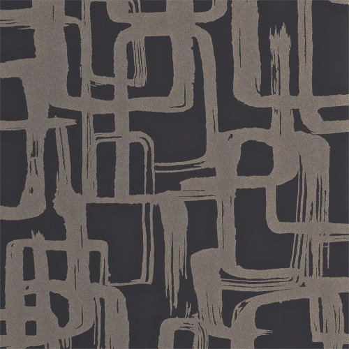 Обои Harlequin Colour 1 Asuka Gold/Onyx 110906 10,05×0,52