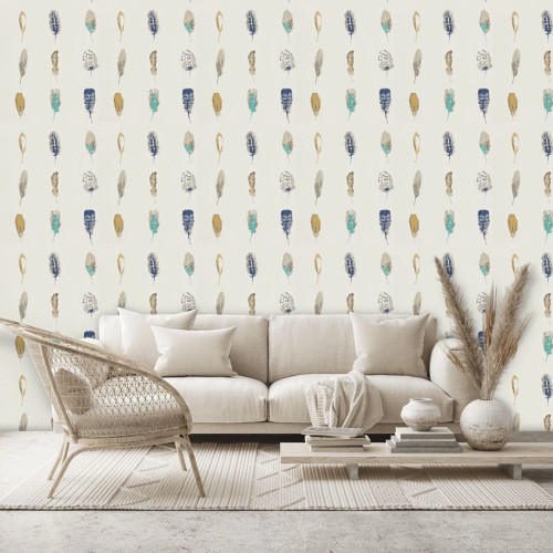 Обои Harlequin Colour 1 Limosa Indigo/Mustard/Stone 111075 10,05×0,52