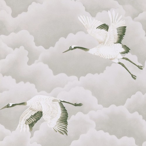 Обои Harlequin Colour 1 Cranes In Flight Platinum 111230 10,05×0,686
