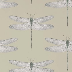 Обои Harlequin Colour 1 Demoiselle Jute/Slate 111241 10,05×0,52