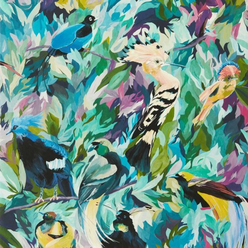 Обои Harlequin Colour 1 Dance of Adornment Wilderness/Nectar/Pomegranate 112763 10,05×0,686