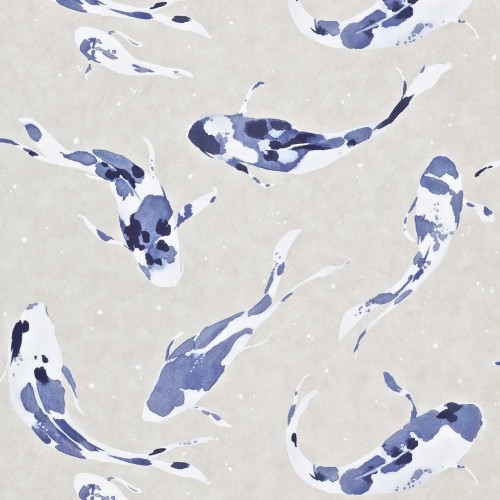 Обои Harlequin Colour 4 Koi Indigo 110902 10,05×0,686