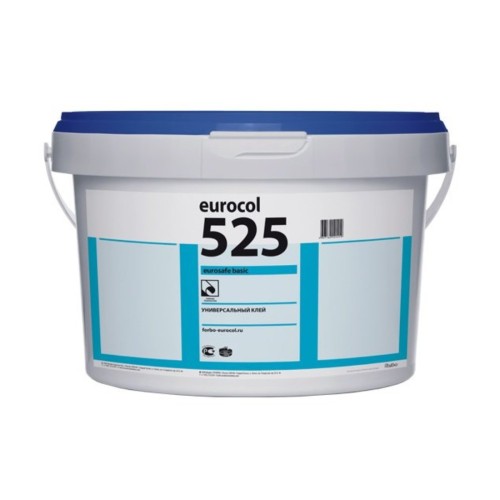Клей для винилового пола Forbo Eurocol 525 Eurosafe Basic водно-дисперсионный 13 кг Клей для винилового пола Forbo Eurocol 525 Eurosafe Basic водно-дисперсионный 13 кг
