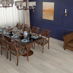 Кварцвиниловый SPC ламинат Alta Step Excelente Дуб серебристый SPC 6612 1218×180×5