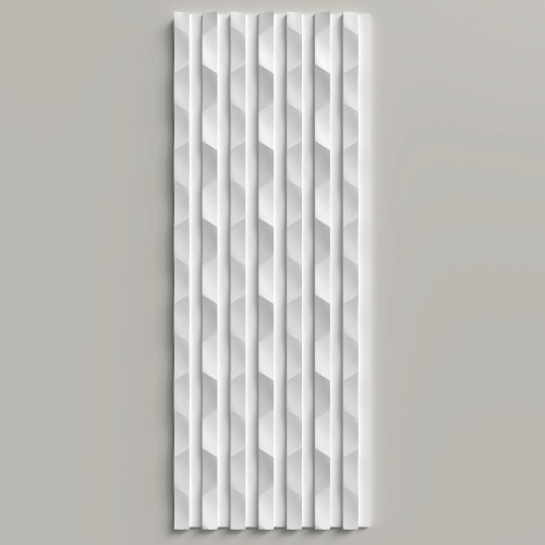 Стеновая панель из полистирола под покраску Decor-Dizayn Грани DD930 3000×150×10