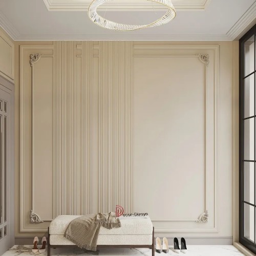 Декор к молдингу под покраску Decor-Dizayn C3-DD002 280×280×19