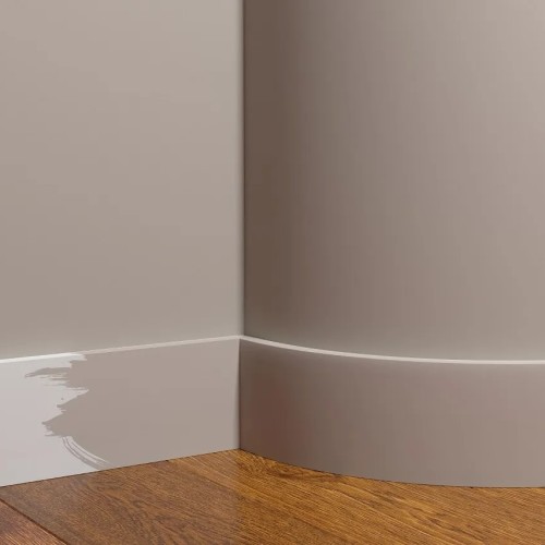 Плинтус под покраску гибкий Decor-Dizayn Грани DD708F 2000×80×13 Плинтус под покраску гибкий Decor-Dizayn Грани DD708F 2000×80×13