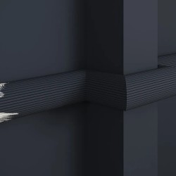 Молдинг из полистирола под покраску Decor-Dizayn Modern DD635 3000×30×23,2