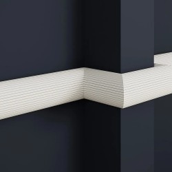 Молдинг из полистирола под покраску Decor-Dizayn Modern DD635 3000×30×23,2