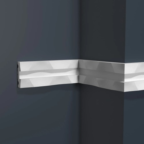 Молдинг из полистирола под покраску Decor-Dizayn Modern DD636 2000×32,8×10