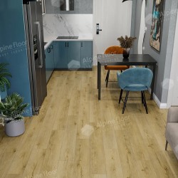 Кварцвиниловый SPC ламинат Alpine Floor Eclipse Super Matt Умбра ECO 21-7 1220×183×4