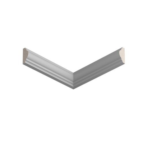 Молдинг Ultrawood White U 0003 p 2000×25×12