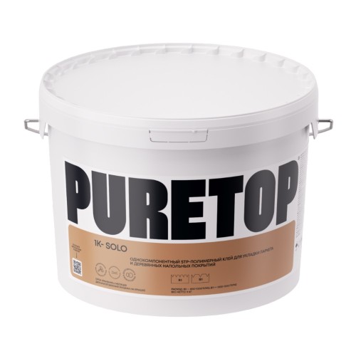 Клей для паркета Puretop 1K-Solo STP-полимерный 14 кг Клей для паркета Puretop 1K-Solo STP-полимерный 14 кг
