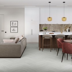 Кварцвиниловая плитка Damy Floor клеевая London LVT Кардифф Cardiff 191023EL-05-LVT венгерская елка 590×118×2,5