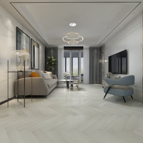 Кварцвиниловая плитка Damy Floor клеевая London LVT Йорк 191023EL-04-LVT венгерская елка 590×118×2,5