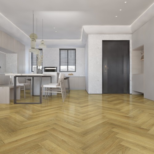 Кварцвиниловая плитка Damy Floor клеевая London LVT Шеффилд 190902EL-07-LVT венгерская елка 590×118×2,5