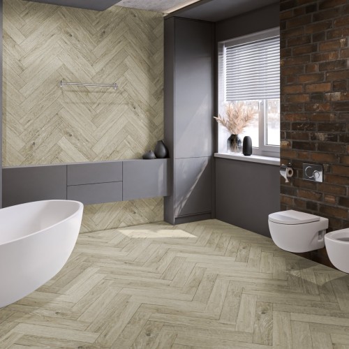Кварцвиниловая плитка Damy Floor клеевая London LVT Бристоль 191023EL-02-LVT венгерская елка 590×118×2,5
