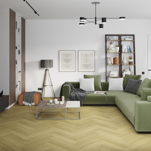 Кварцвиниловая плитка Damy Floor клеевая London LVT Манчестер 190902EL-06-LVT венгерская елка 590×118×2,5