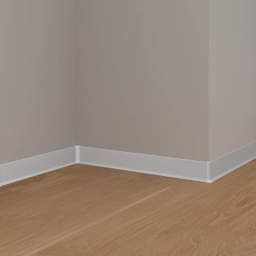 Плинтус алюминиевый Laconistiq Adhesive Белый RAL 9016 63-22-250 матовый 2500×80×10 Плинтус алюминиевый Laconistiq Adhesive Белый RAL 9016 63-22-250 матовый 2500×80×10