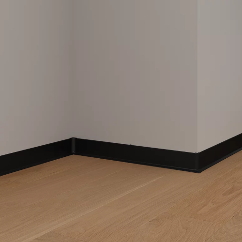 Плинтус алюминиевый Laconistiq Adhesive Черный RAL 9005 63-21-250 матовый 2500×80×10 Плинтус алюминиевый Laconistiq Adhesive Черный RAL 9005 63-21-250 матовый 2500×80×10