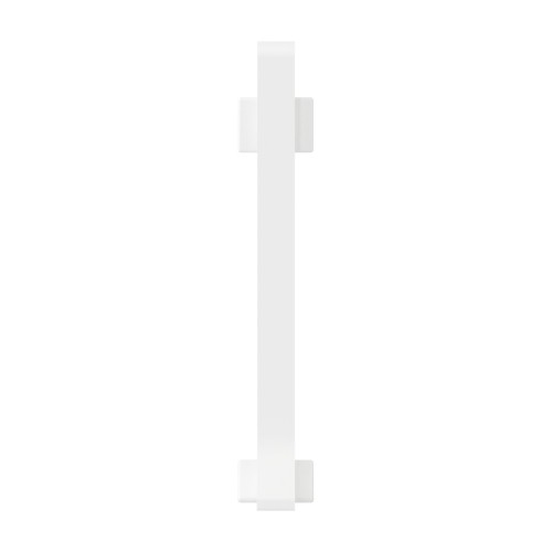 Соединитель алюминиевый для плинтуса Laconistiq Adhesive Белый RAL 9016 матовый 115-22-60 60 мм