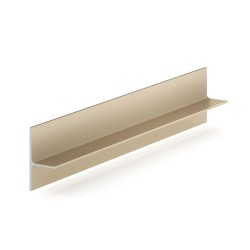 Плинтус алюминиевый теневой Laconistiq Reverse 36 Светлое золото 34-15-300 3000×36×16