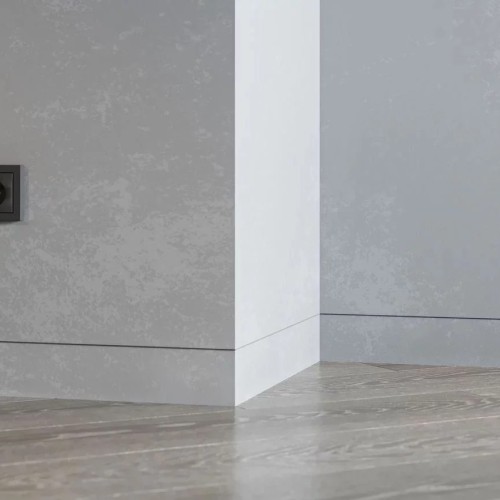 Плинтус алюминиевый скрытый с подсветкой Laconistiq Regular Черный муар RAL 9005 41-31-300 3000×80×13 Плинтус алюминиевый скрытый с подсветкой Laconistiq Regular Черный муар RAL 9005 41-31-300 3000×80×13