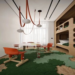 Профиль алюминиевый теневой с подсветкой Laconistiq Gips Черный муар RAL 9005 51-31-300 3000×43,8×44,1