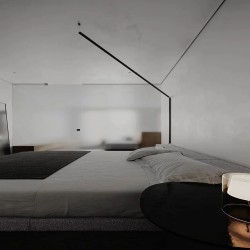 Профиль алюминиевый теневой Laconistiq Gips Regular Черный муар RAL 9005 53-31-300 3000×47,5×43